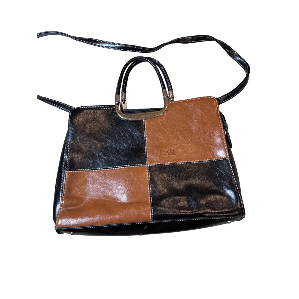 Michael Kors Satchel Black Brown
